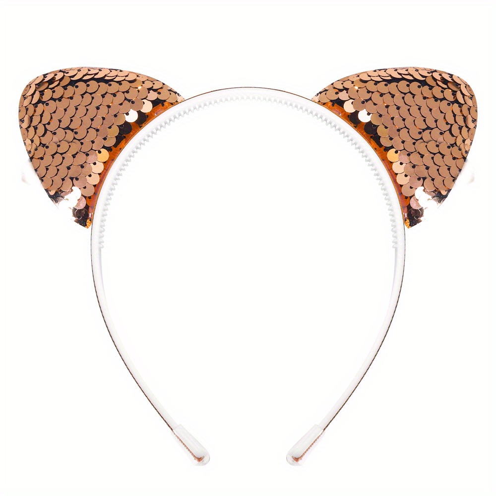 Gradient Holographic Cat Ears Headband