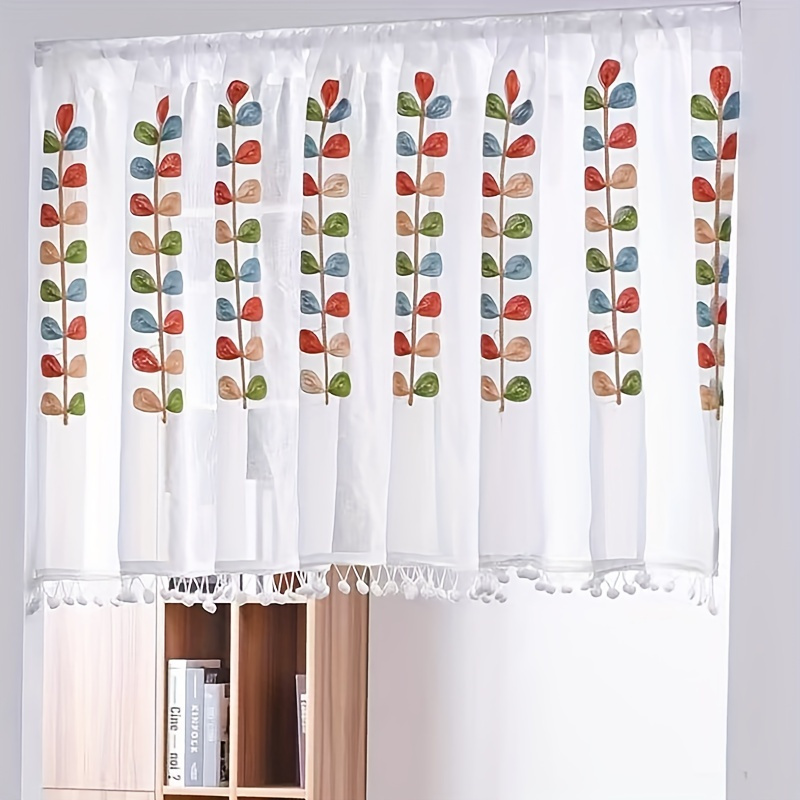 1pc american minimalist partition curtain   curtain for cabinet  t curtain cafe curtain for bedroom kitchen home decor details 5