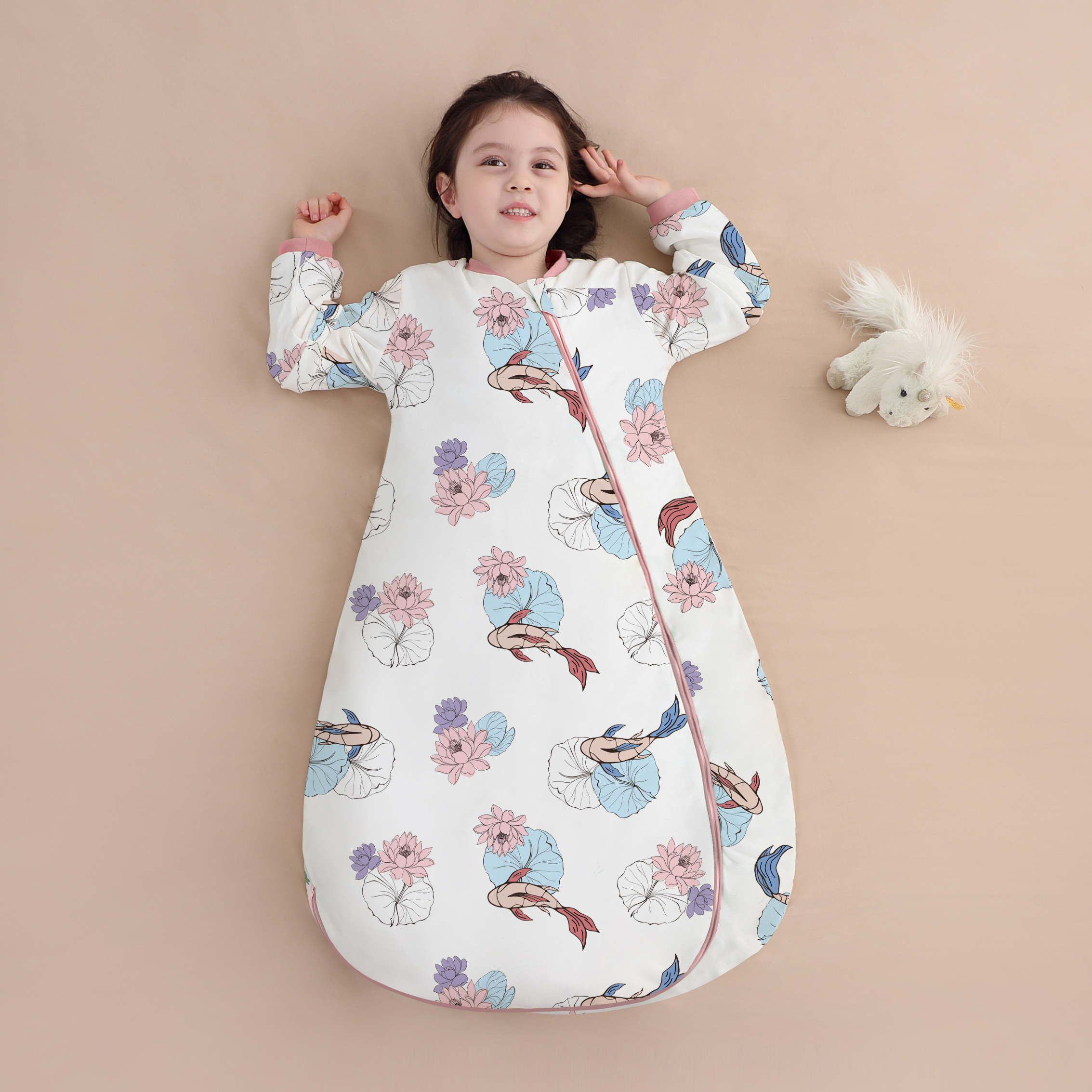 Summer Sleeping Bag for Babies, Anti-Kick & Thin Quilt