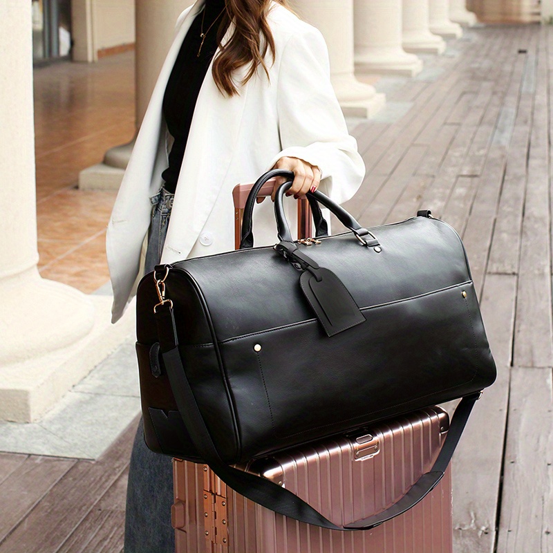 Leather Travel Bag - Men's & Women's Duffle Bag