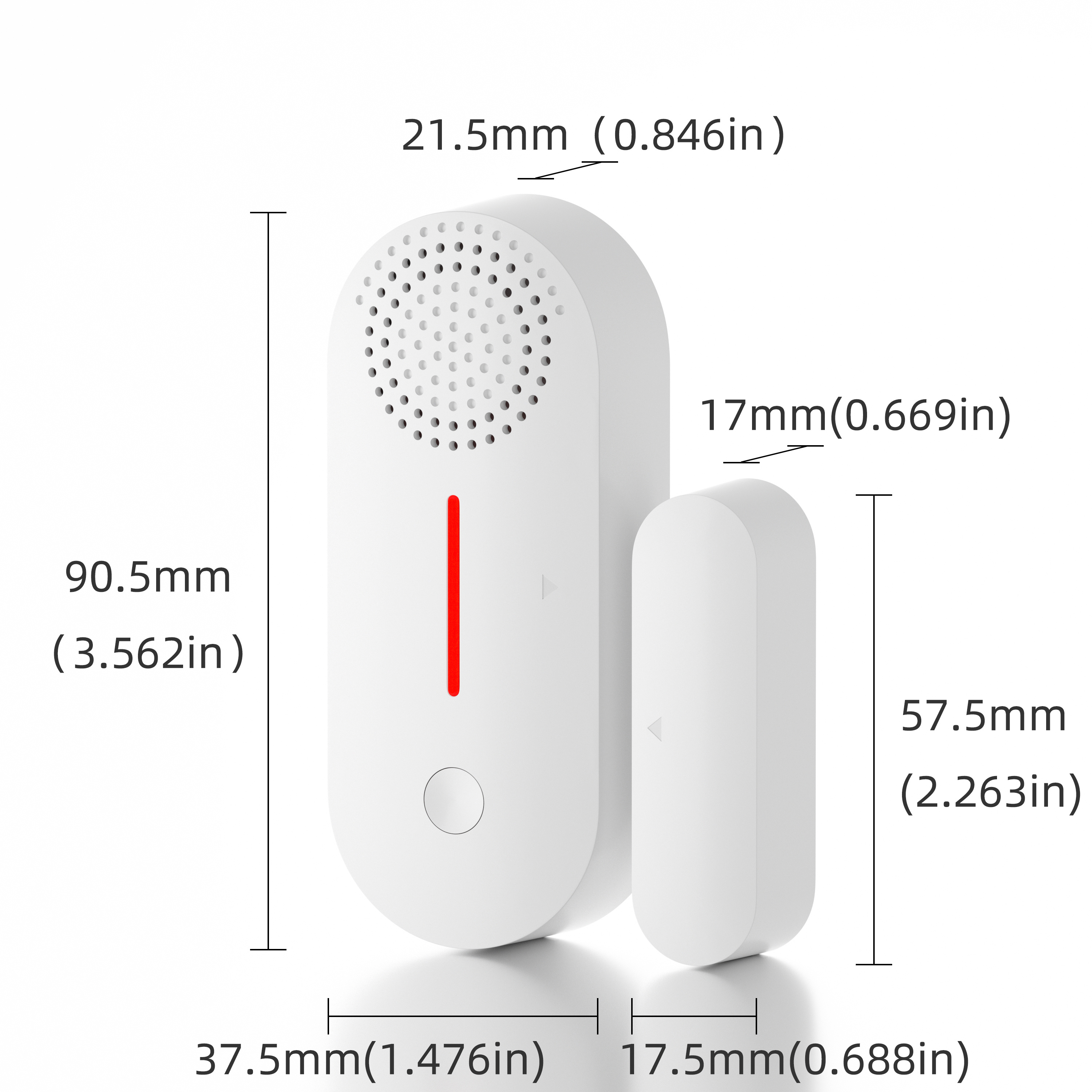 Alarma Magnética Puerta Wifi Independiente Alarma Sonido - Temu
