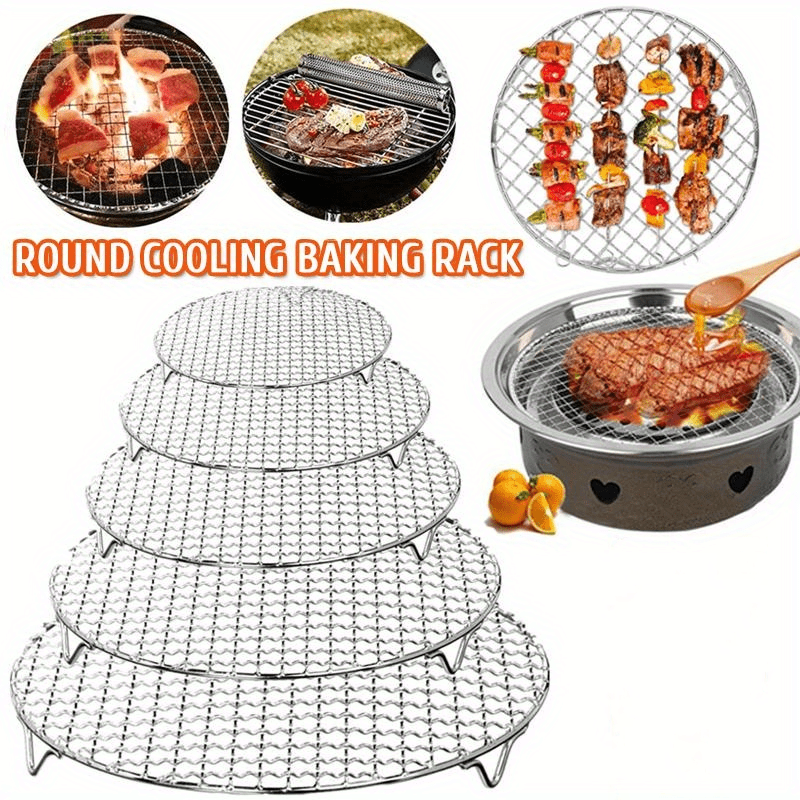 304 Stainless Steel Grill Row Reusable Grill Net Camping - Temu