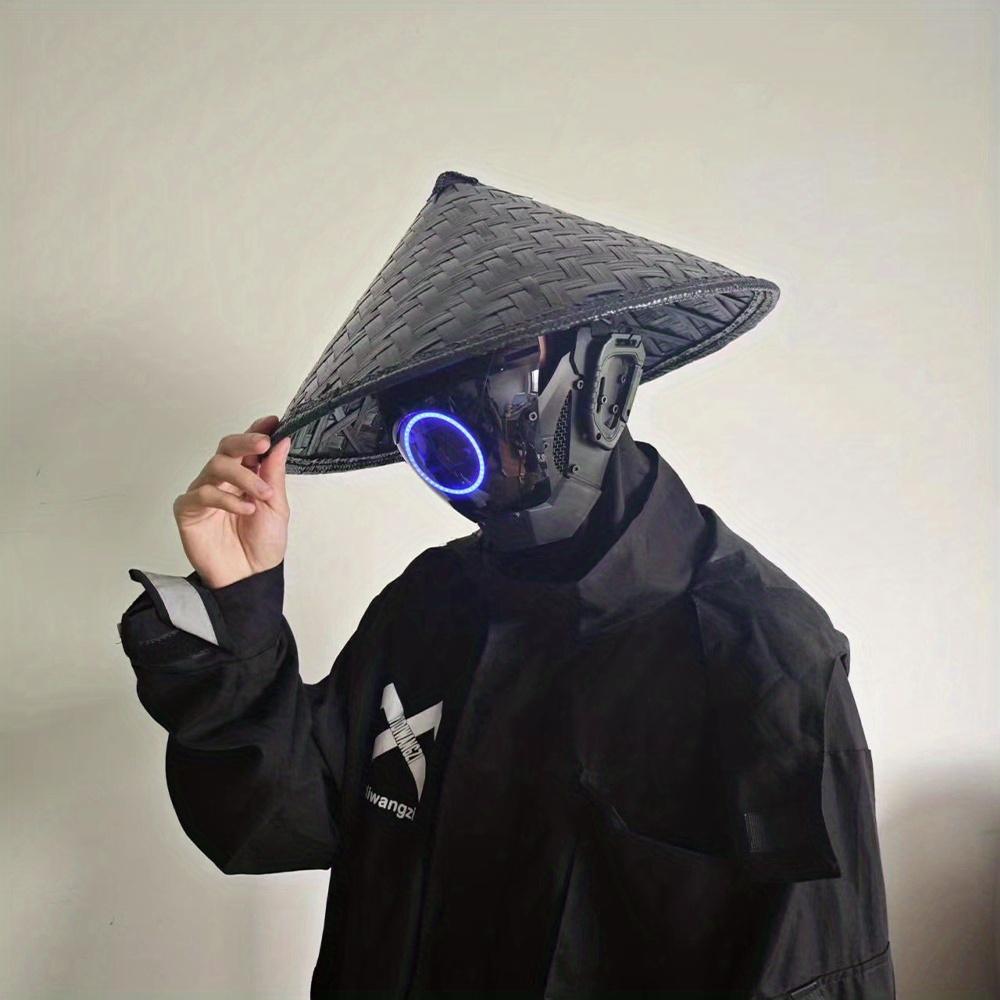 Máscara Cyberpunk Moda Hombres, Máscara Luminosa Disfraz Barra Luz Led  Fresca, Casco Máscara Ciencia Ficción Futurista Hecho Mano Accesorios  Fiestas Festivales Música Halloween, Compra Últimas Tendencias