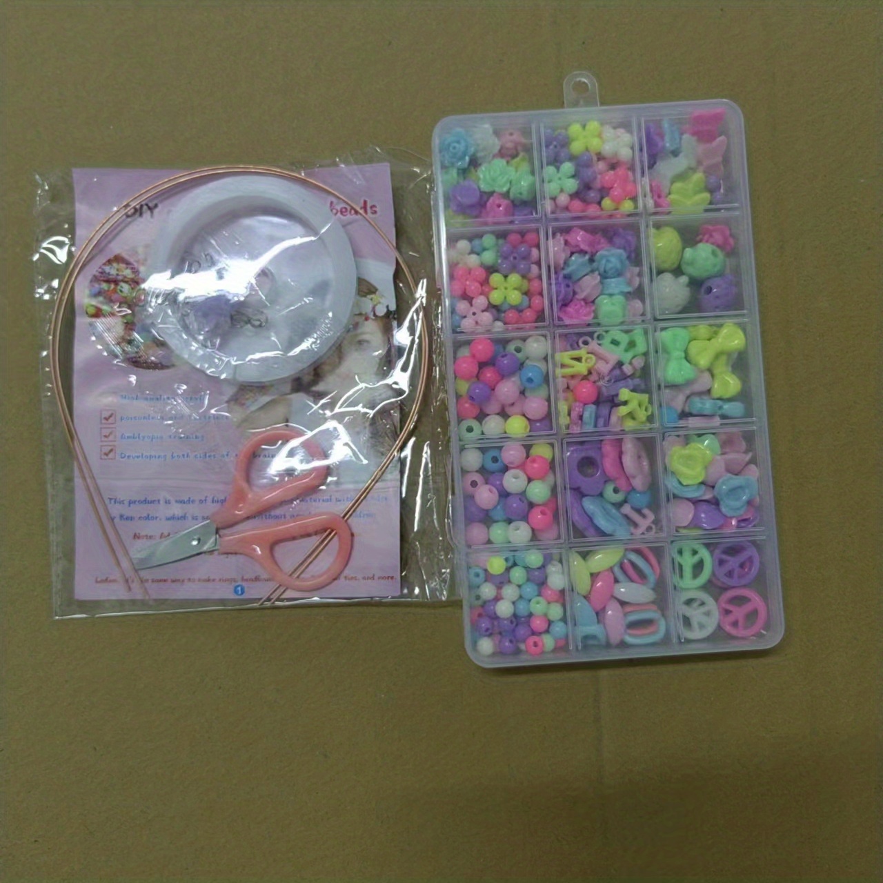Unicorn Bead Jewelry Making Kit for Kids