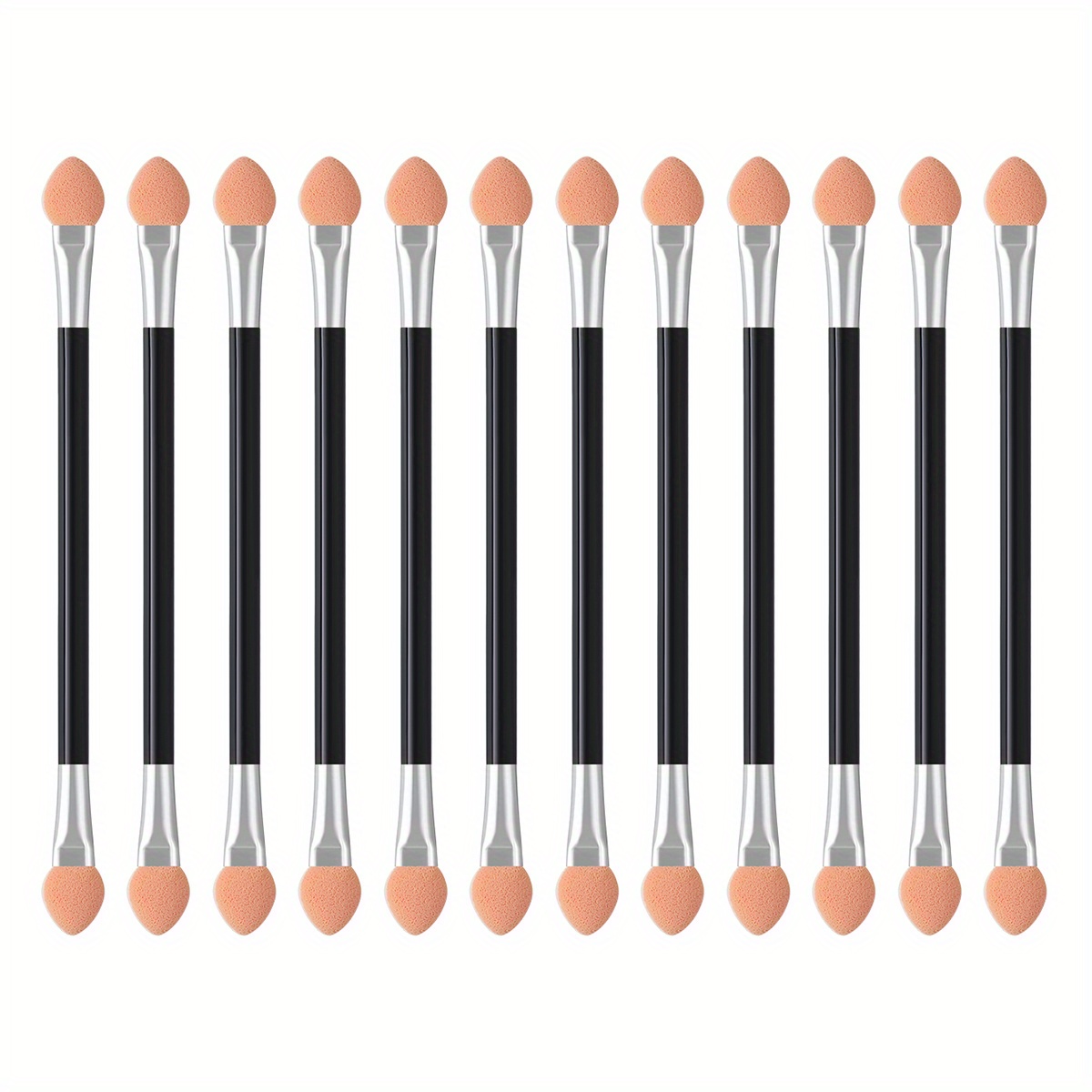 12pcs Dual Head Eyeshadow Brushes Makeup Applicator