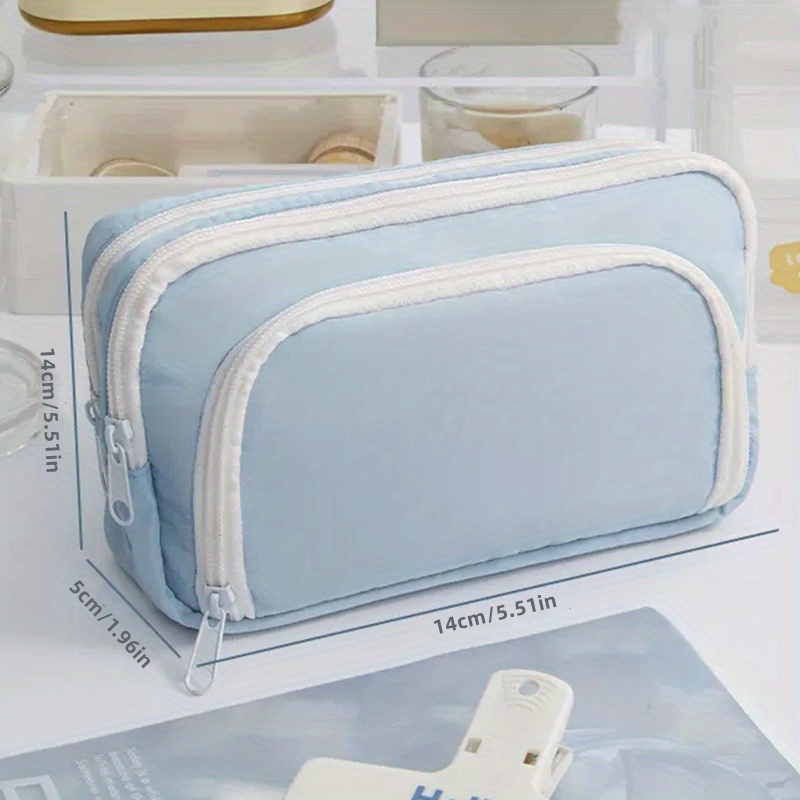 Stationery Bag Pencil Case Large Capacity Pencil Case - Temu