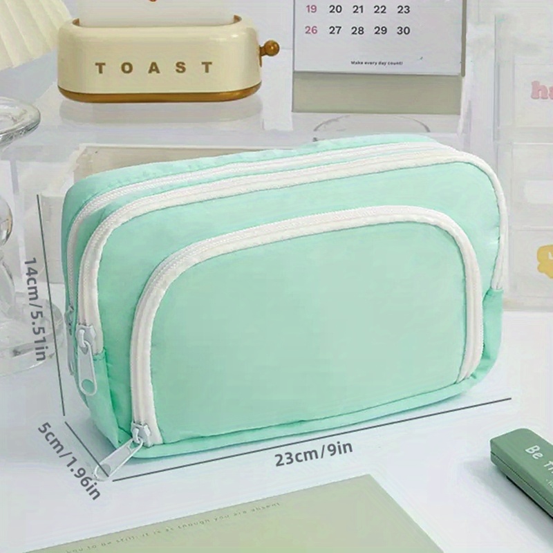 Stationery Bag Pencil Case Large Capacity Pencil Case - Temu