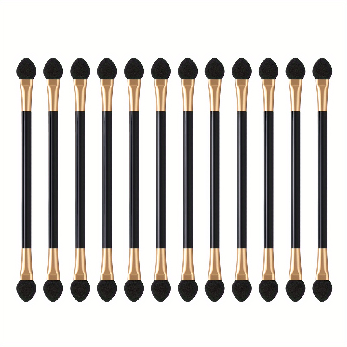 12pcs Dual Head Eyeshadow Brushes Makeup Applicator