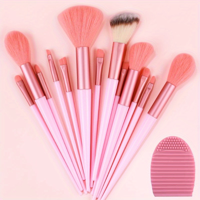 Set Pennelli Make Up Morbidi E Soffici Cosmetici Pennello - Temu Italy