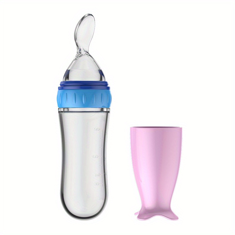 Baby Spoon Bottle Feeder Dropper Silicone Spoons for Feeding