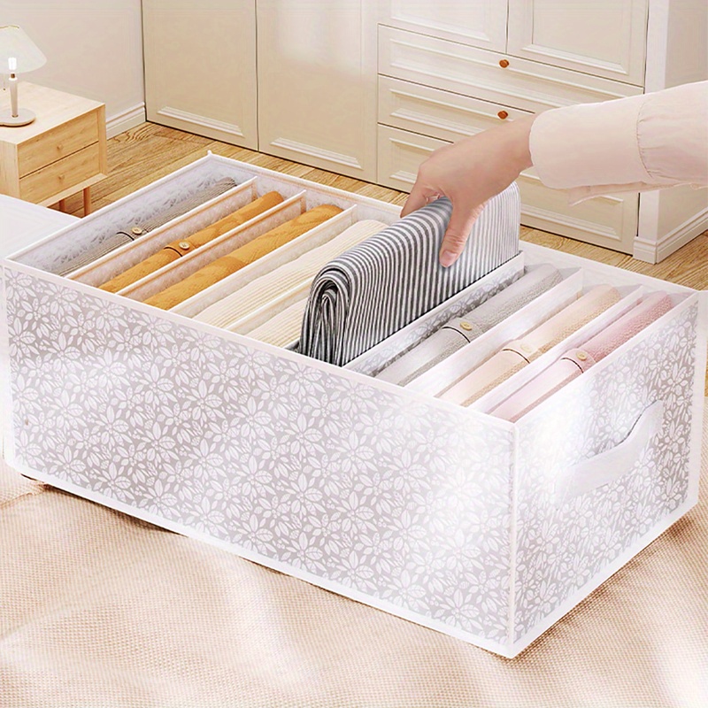 Storage Clothes Compartment Storage Mesh Compartment Drawer Bag Trouser Box  Box Housekeeping & Organizers under Bed Storage Containers Shoes Large