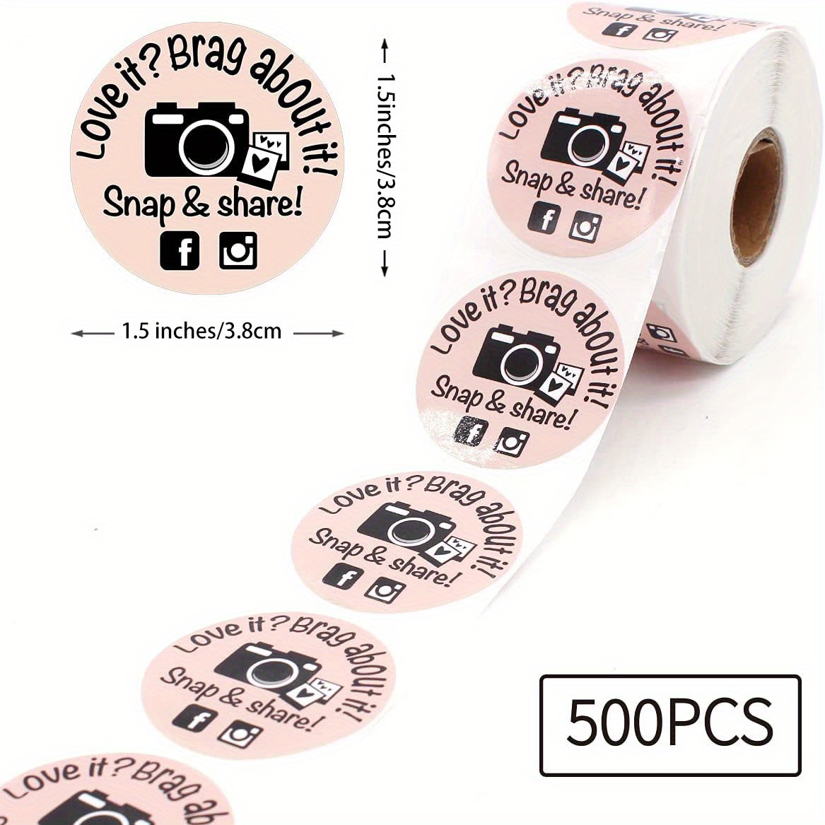 'thank You' Stickers Perfect For Bakeries, Handmade Goods, Small