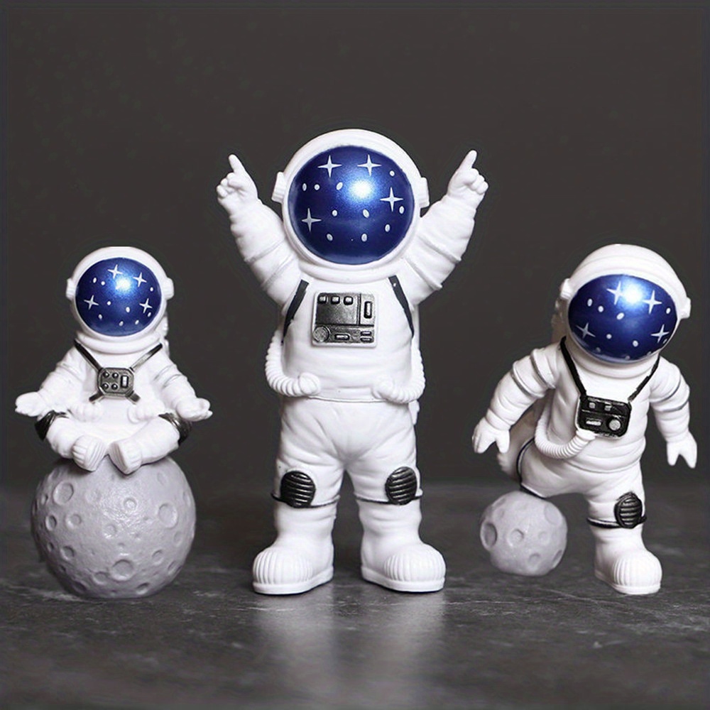 3pcs Astronaut Desktop Decorations