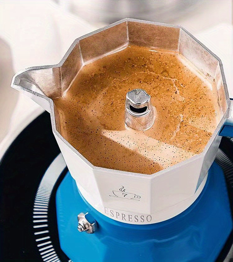 Stainless Steel Stovetop Italian Coffee Maker Espresso 6 Cup Moka Pot – Luv  Muggs