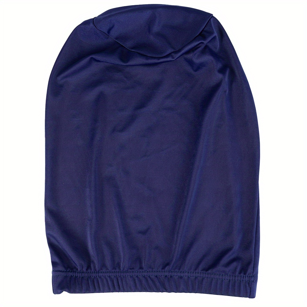 Satin Spandex Dreadlock Cap Hair Bonnet with Wide Elastic