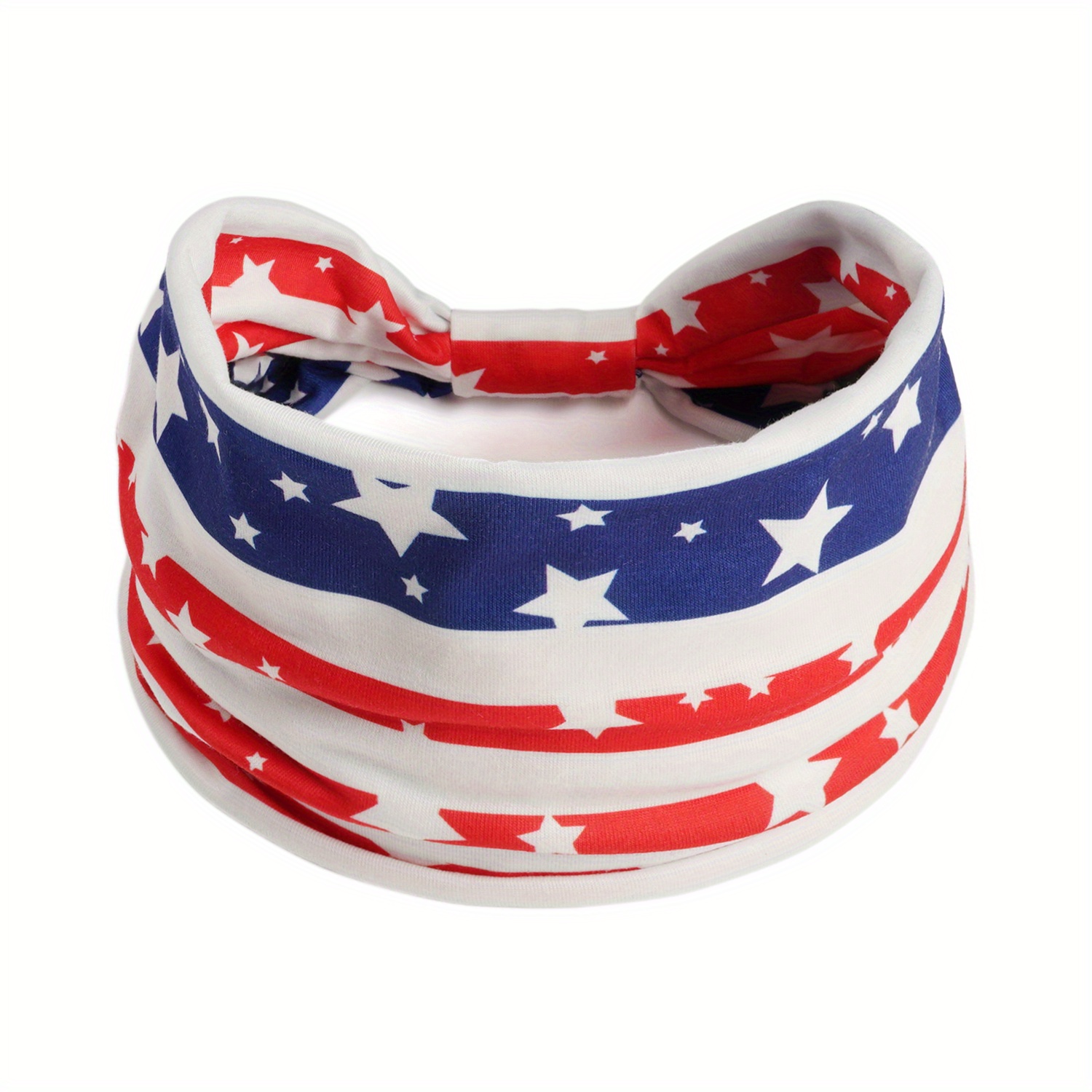 1 Pc Drapeau Américain Bandana Bandeau Bandeau Femmes - Temu Canada