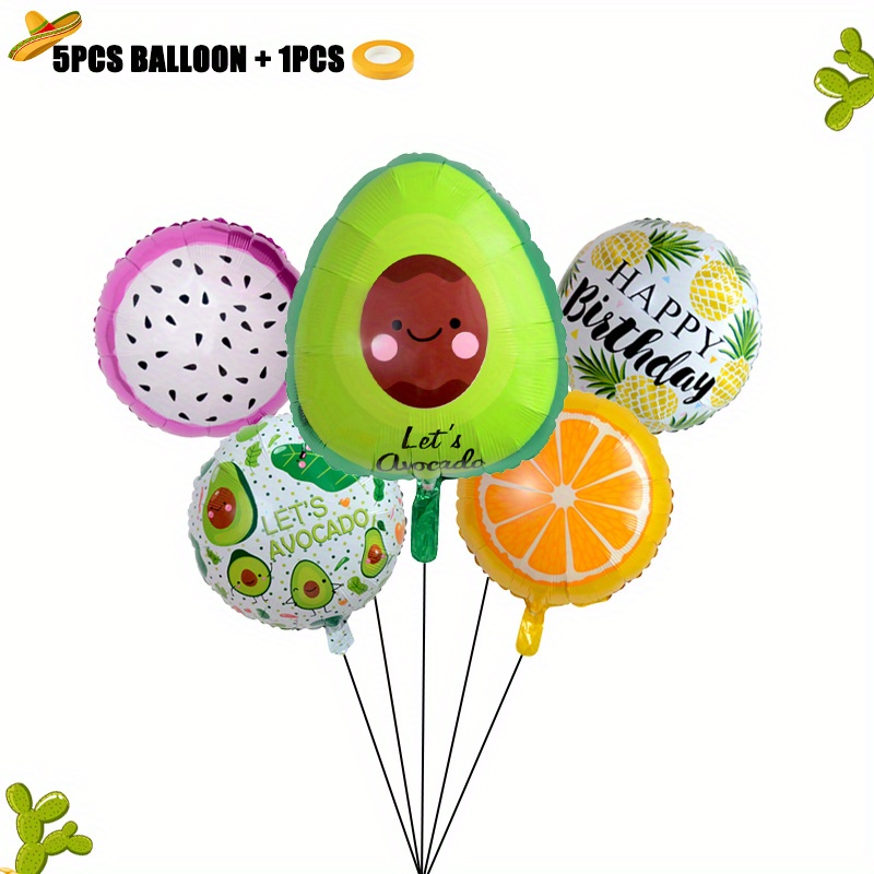6pc Stitch 3rd Birthday Balloons 