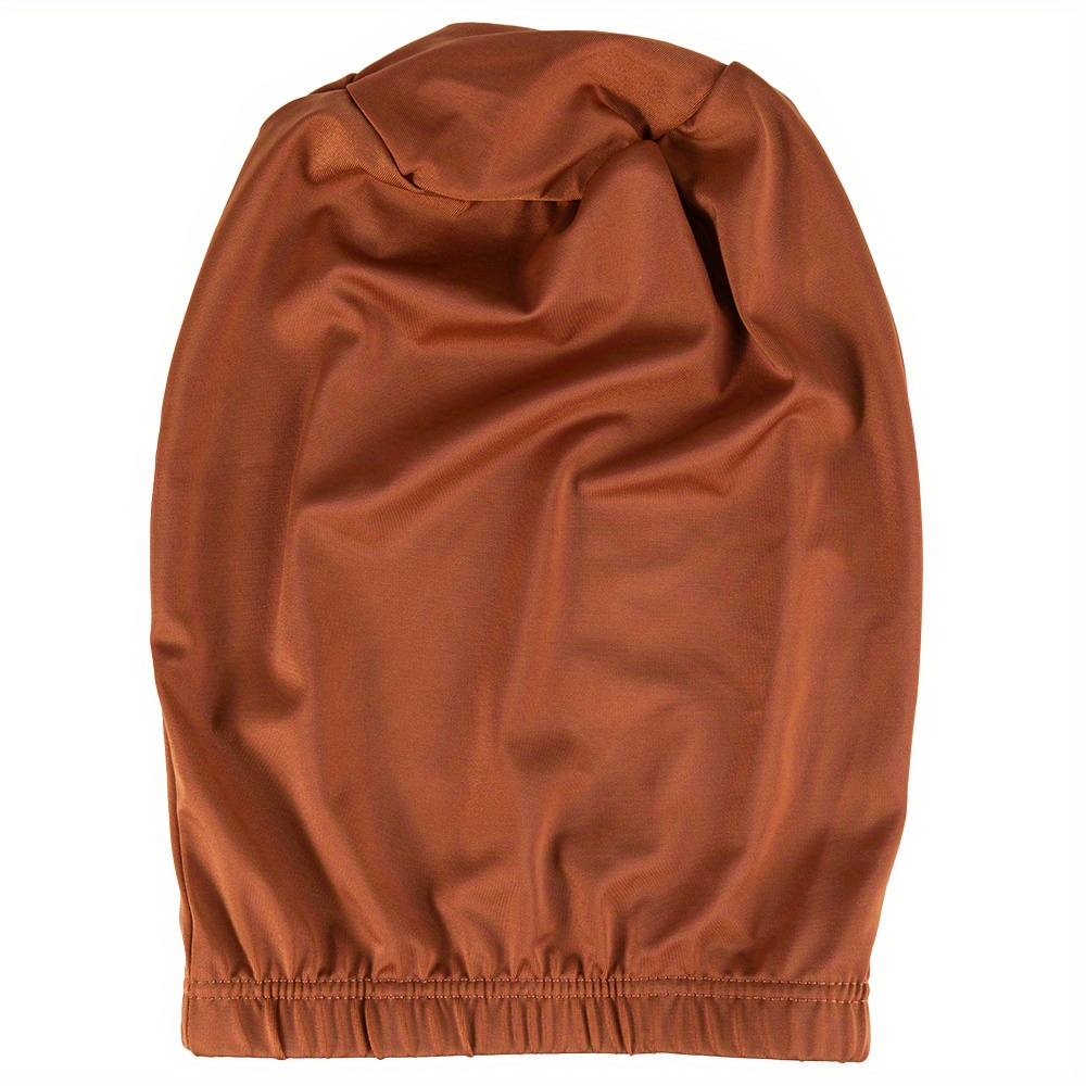 Satin Spandex Dreadlock Cap Hair Bonnet with Wide Elastic
