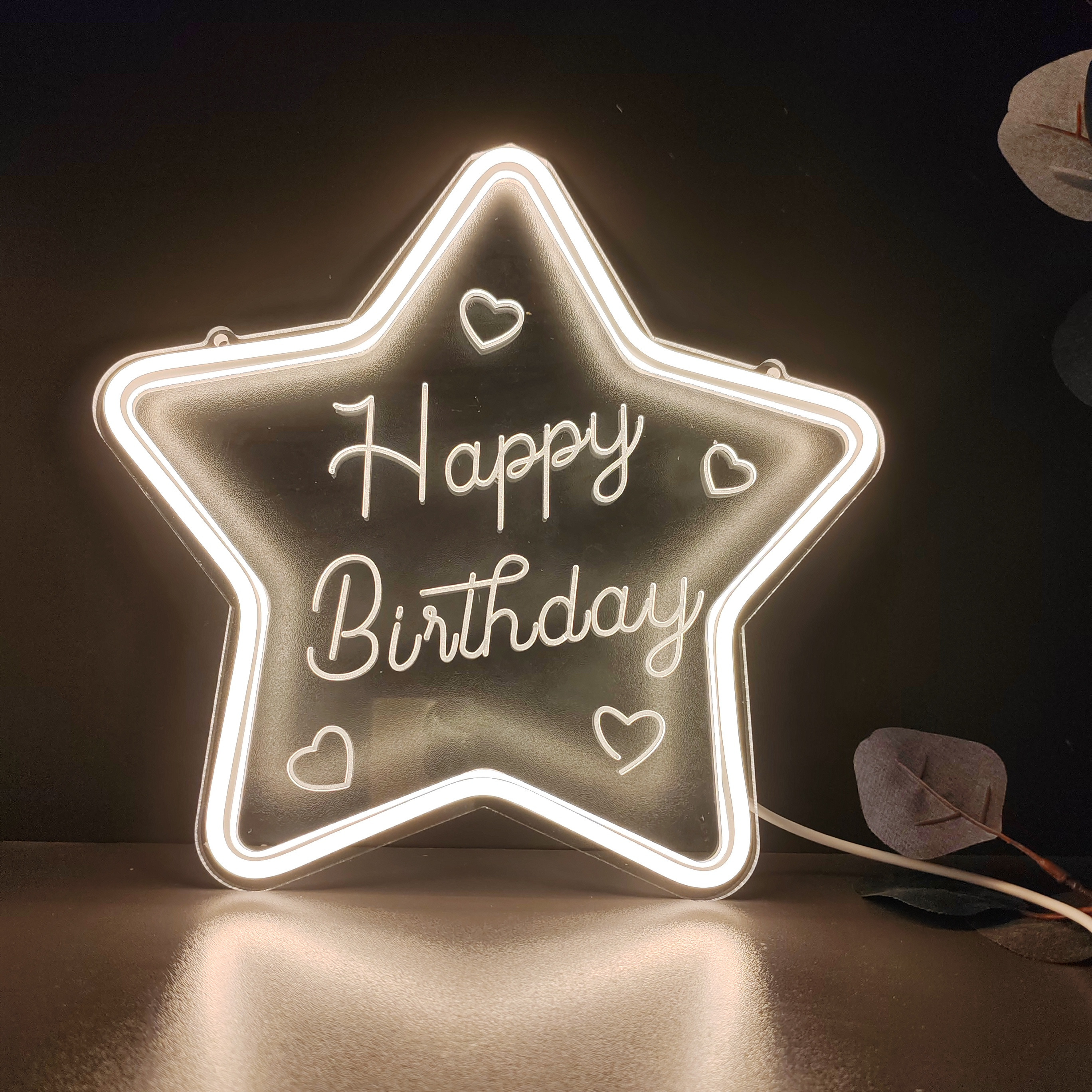 Scritta Led Happy Birthday - BA-23235