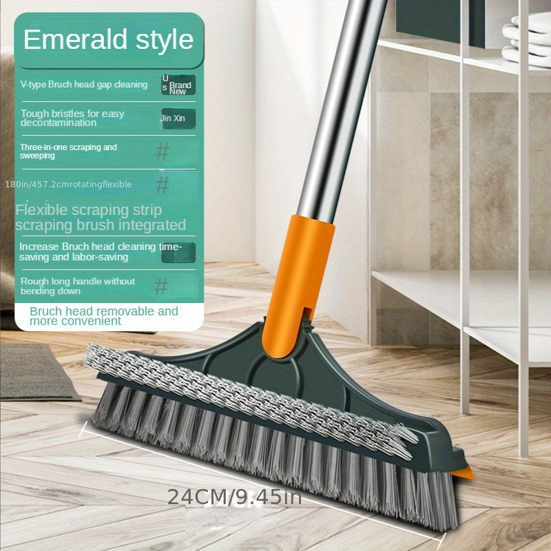 1pc/3pcs Bendable Cleaning Brush, Suitable For Bathroom Tile Gap Cleaning,  Stove Cleaning, No Dead Corner Floor Brush