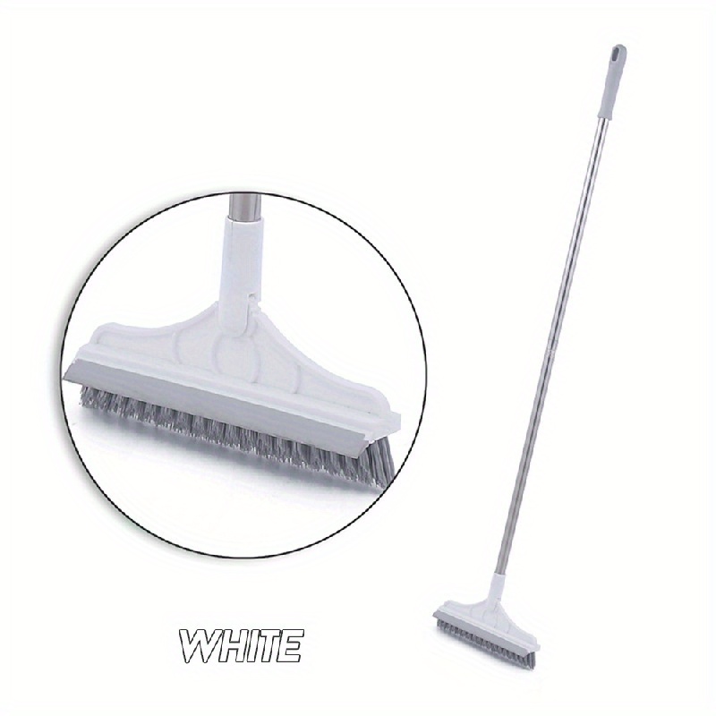 3 in 1 Stainless Steel Long Handle Scrubber Floor Brush - Temu