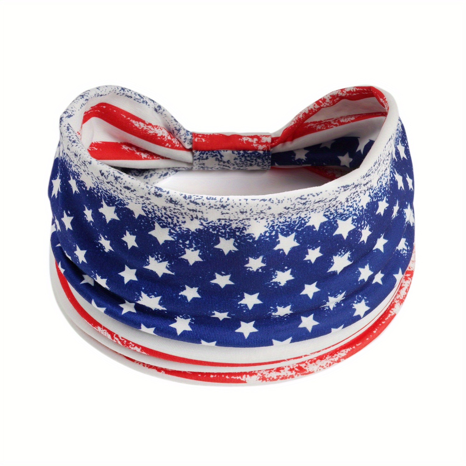 1 Pc Drapeau Américain Bandana Bandeau Bandeau Femmes - Temu Canada