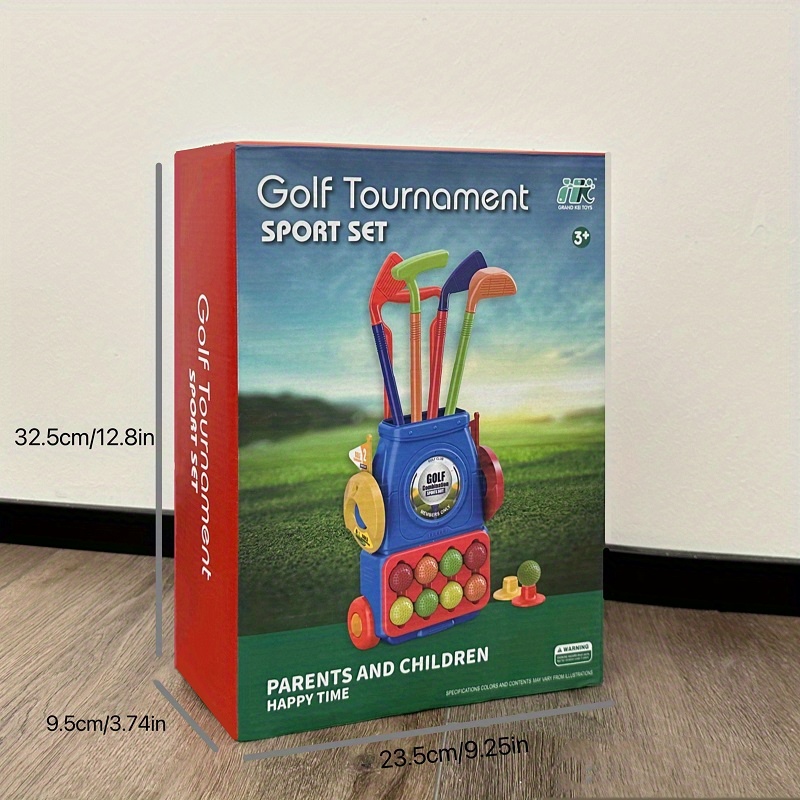 Toddler Golf Set Kids Toys Upgrade Kids Golf Cart Toy Set 4 Temu