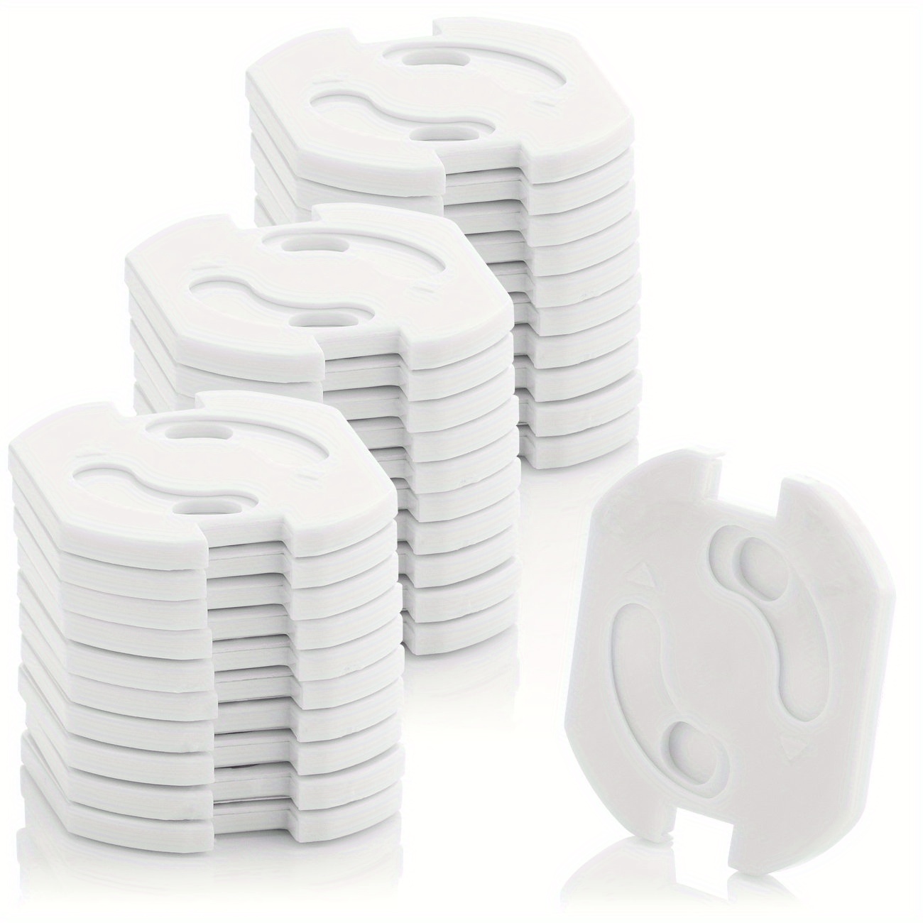 30pcs     covers   no tools needed bpa free plastic white       best for christmas   thanksgiving details 0