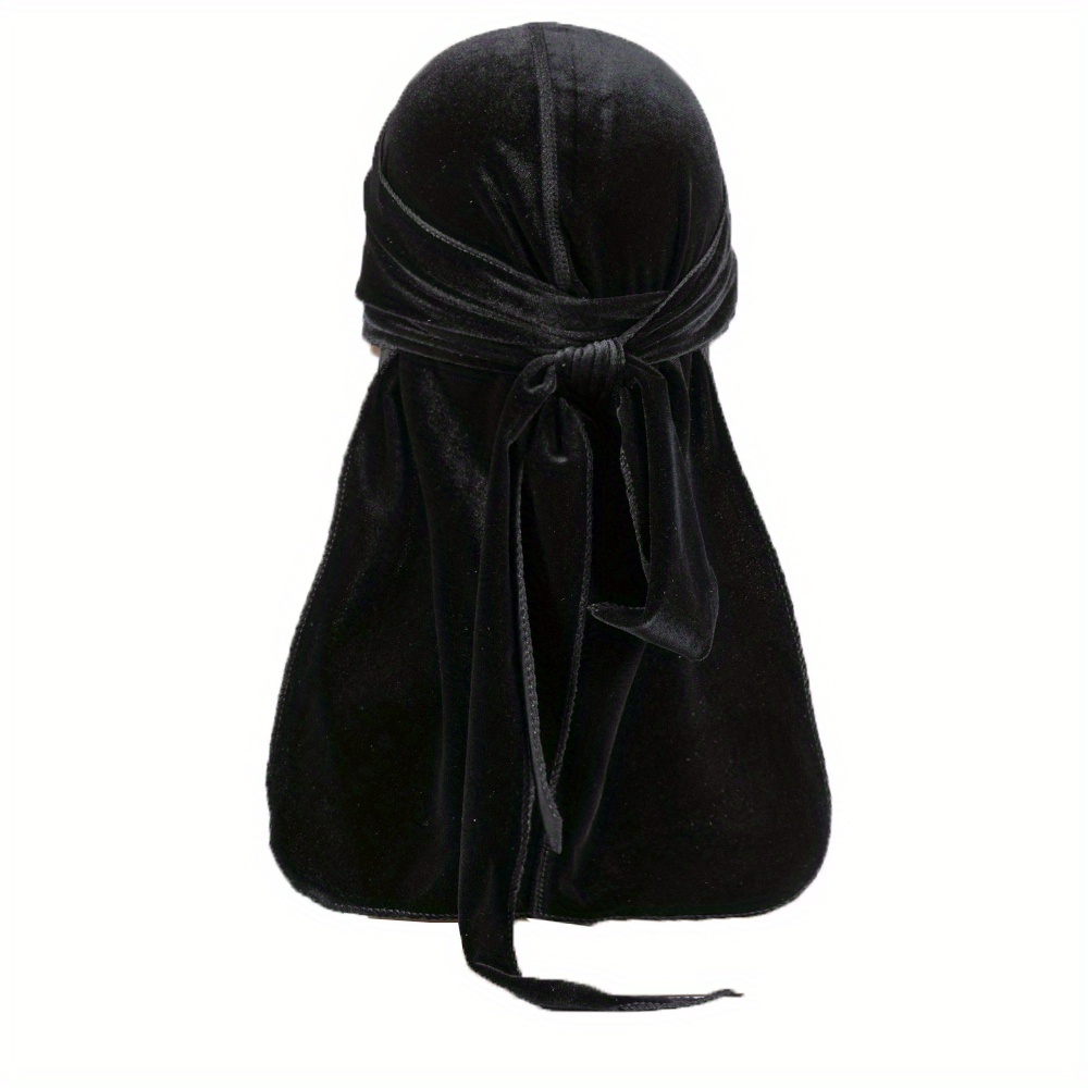 Velvet Durags for Men, Waves Durag with Long Tail Algeria