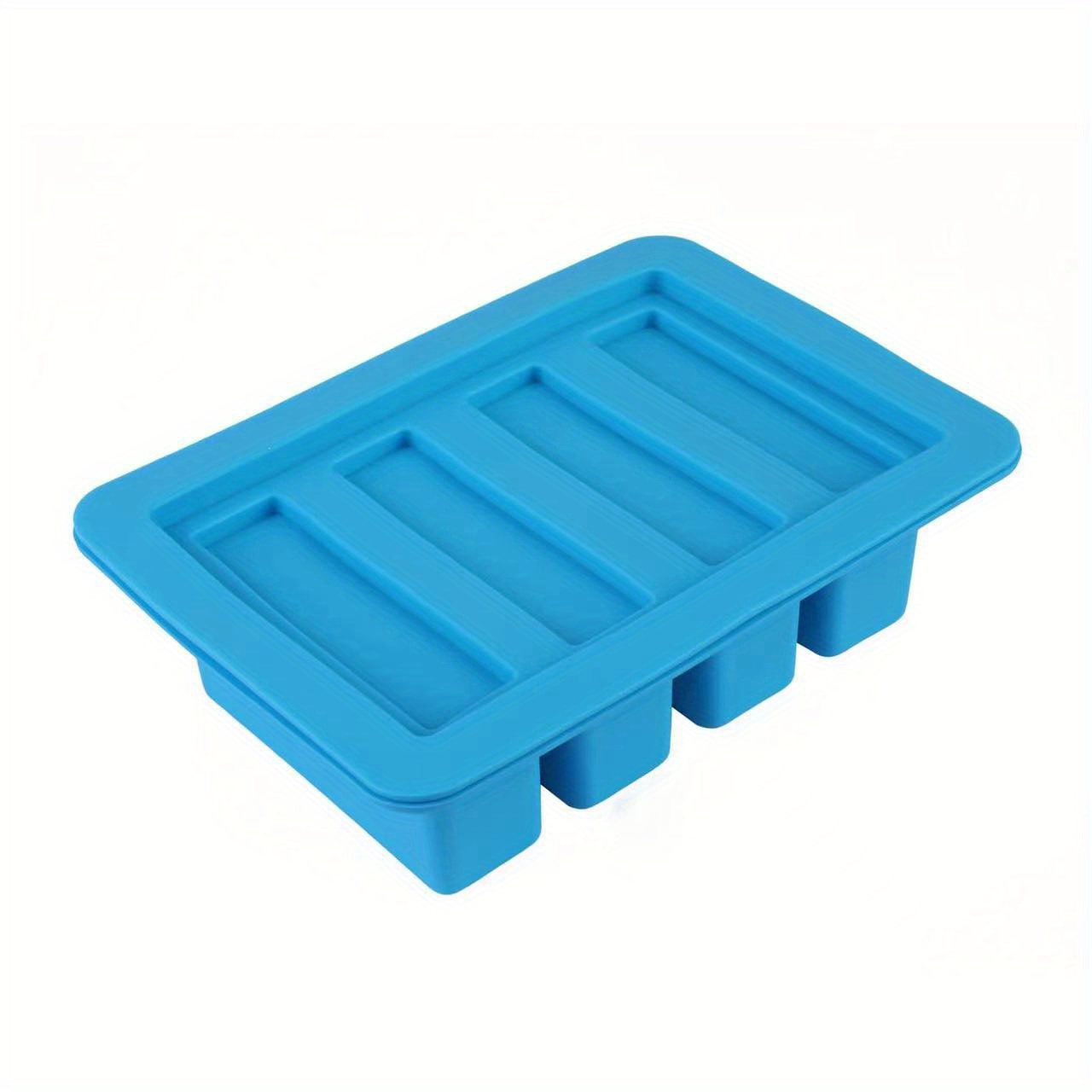 Silicone Butter Mold Tray with Lid, Green