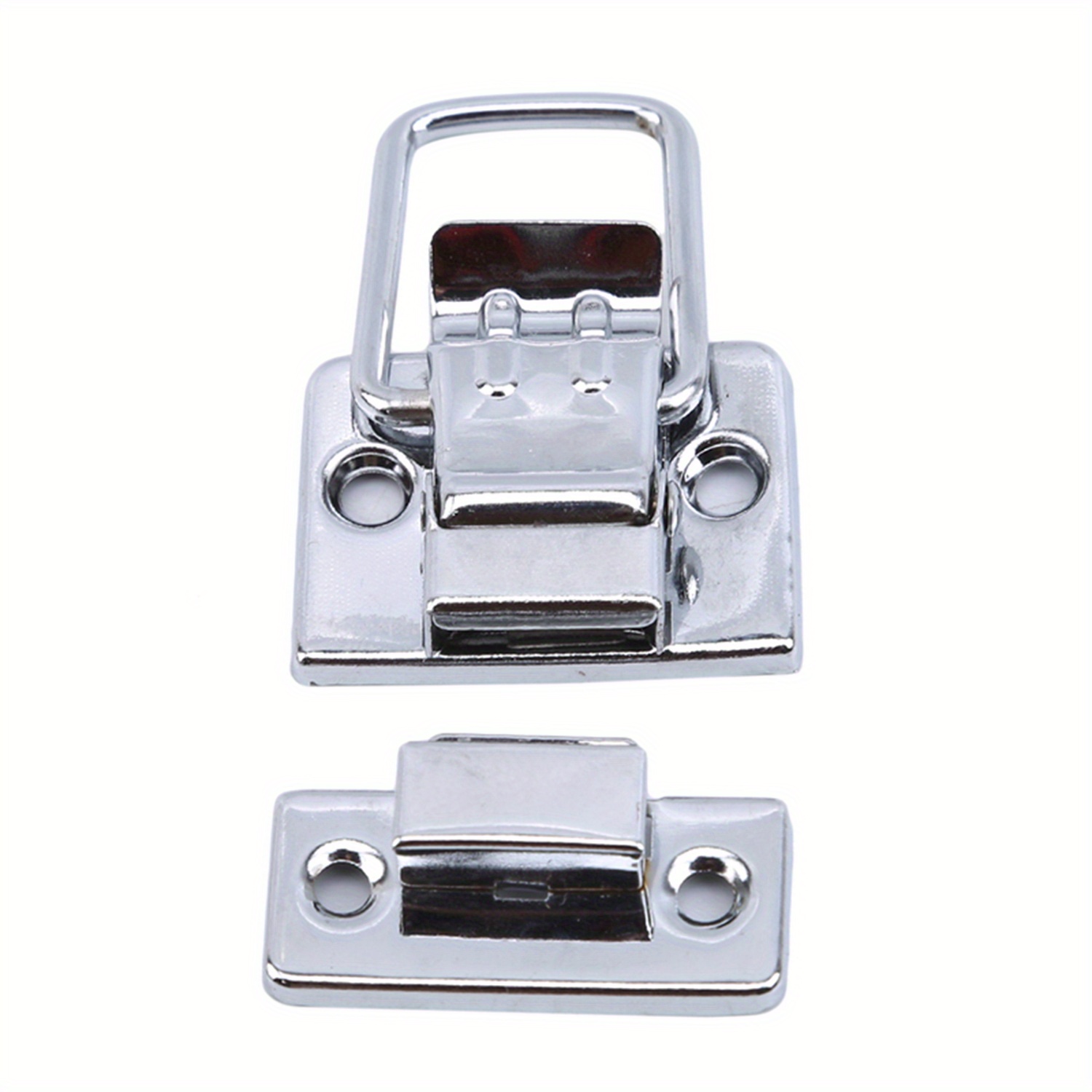Stainless Steel Hasp Lock Chrome Plated Hinge Lock Suitcases Temu