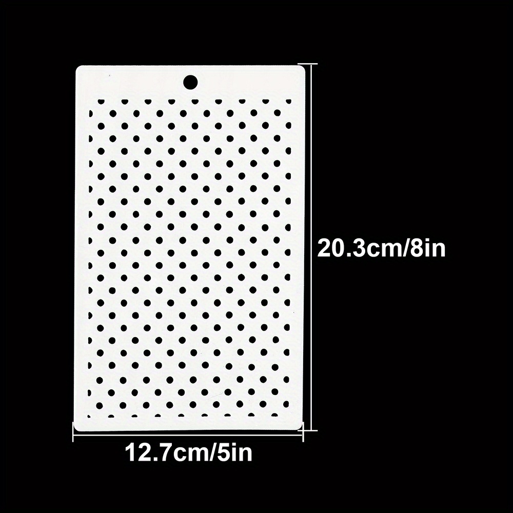 1pc 20.3cmx12.7cm Lovely Floral Polka Dots Background Diy Layering Stencils Painting Scrapbook Coloring Embossing Album Decorative Template