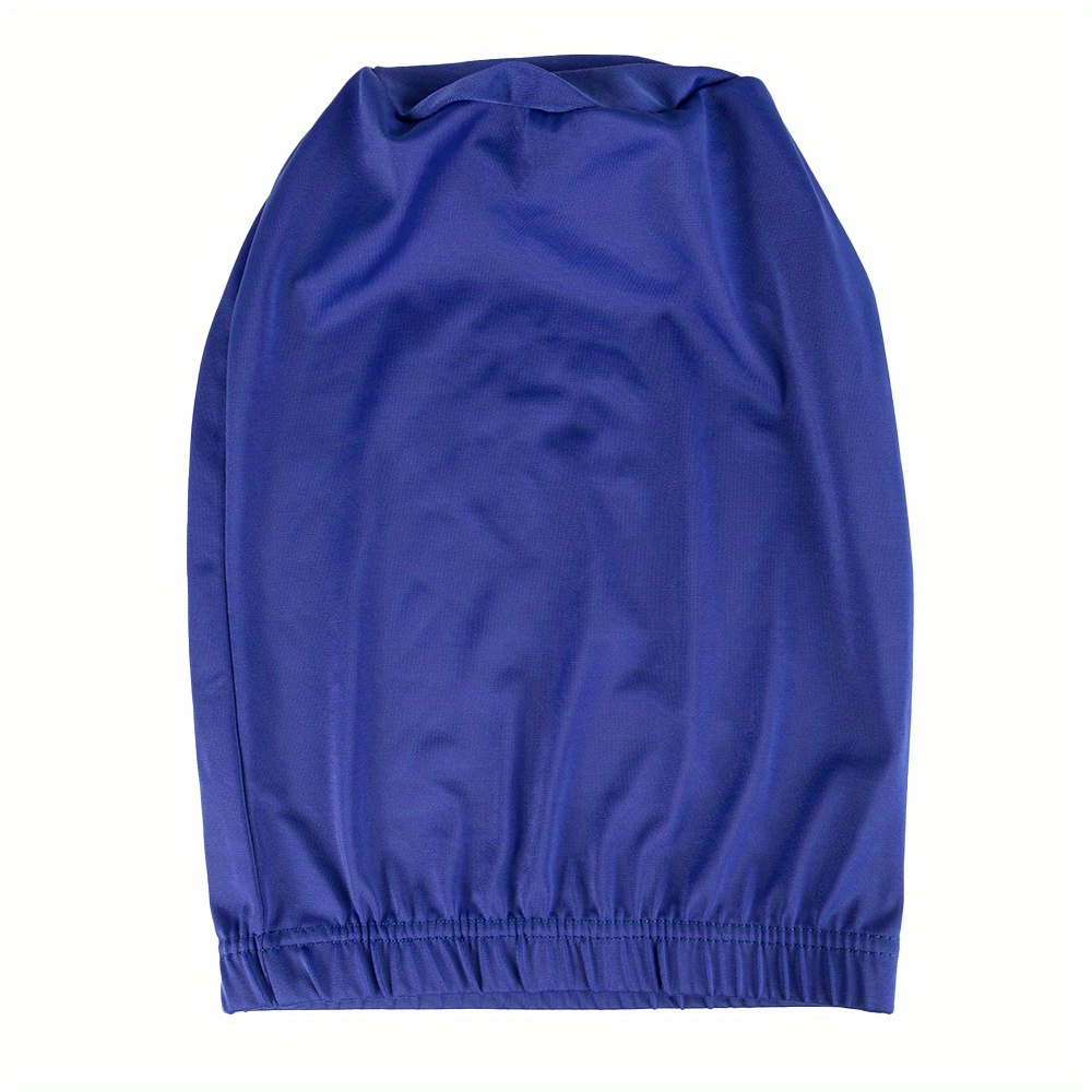 Satin Spandex Dreadlock Cap Hair Bonnet with Wide Elastic