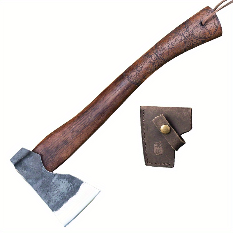 Hacha de supervivencia,Camping Hatchet Campers Hiking Hunting Chopping Wood