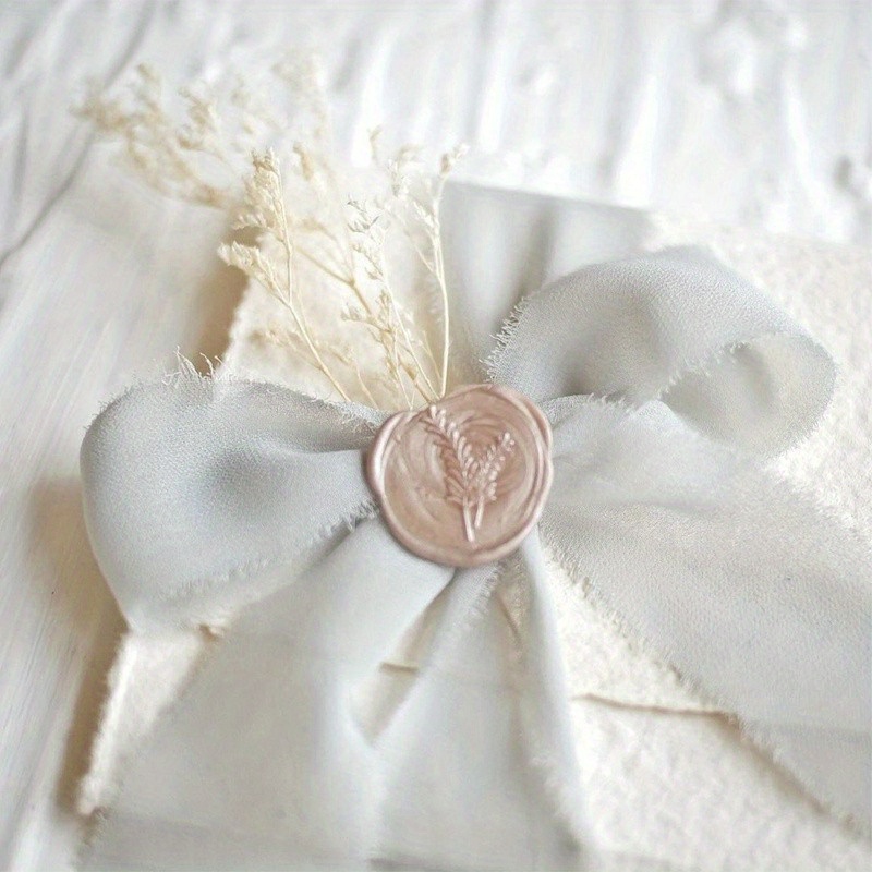 Burlap Chiffon Ribbon Rolls For Gift Box Ties Party Wedding - Temu