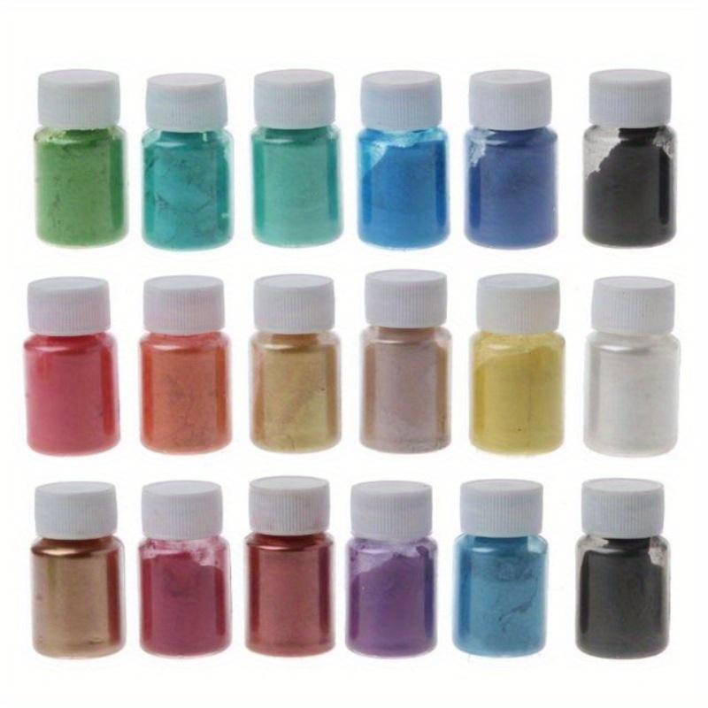Mica Powder Pigment, 12colors Set Epoxy Resin Dye Powdered Pigments Set For  Diy Soaps, Bath Bombs, Candle Making - Temu Cyprus