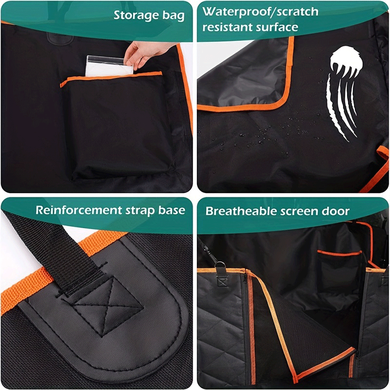 Car Seat Cargo Liner Pour Animaux Imperméable Antidérapant - Temu Belgium