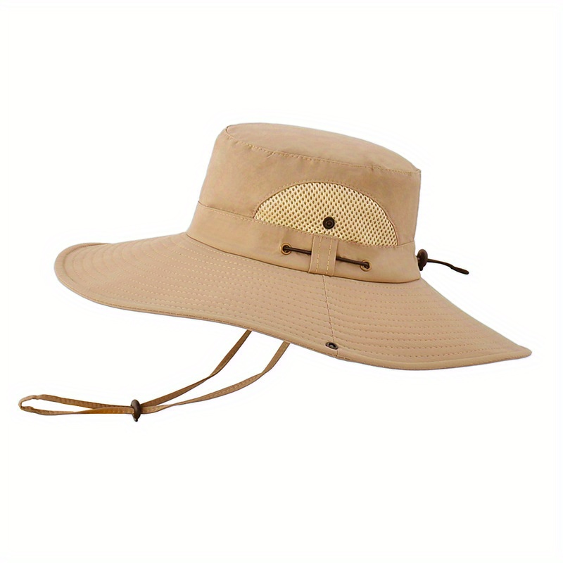 Stay Cool Stylish: Summer Bucket Hat Men Uv Protection - Temu