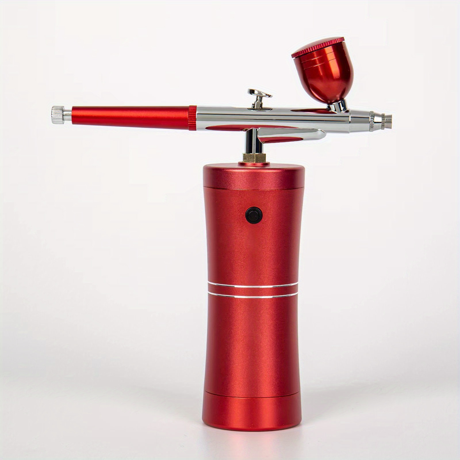 PORTABLE AIRBRUSH KIT Kit with Airbrush Guns Red - TDI, Inc