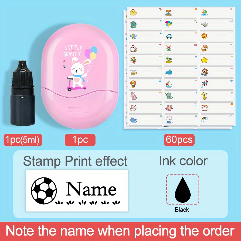 Tiny Clothing Labels: One Color Kids' Clothing Labels