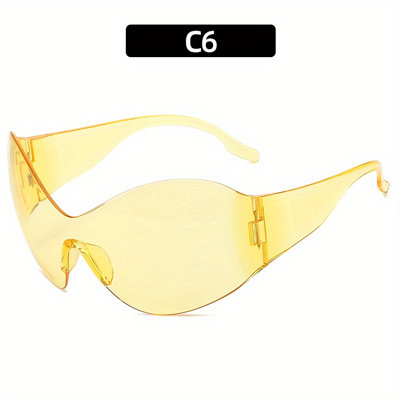 Y2K Wrap Around Sunglasses UV400
