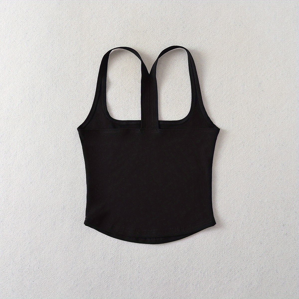 Crew Neck Cami Top, Casual Sleeveless Cami Top For Summer, Women's