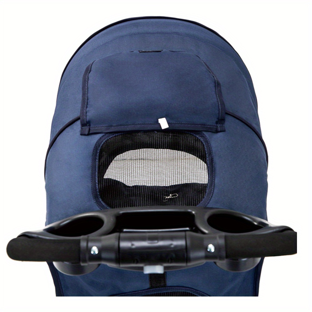 Pet Cart Dogs Folding Stroller Multi headed Design 4 Wheels Temu