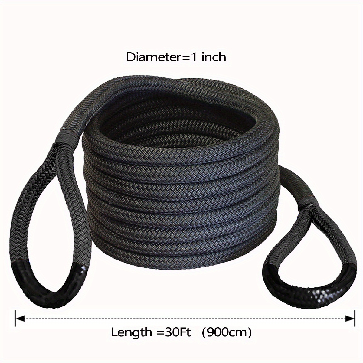 Heavy duty Double Braided Nylon Kinetic Recovery Rope For - Temu Philippines