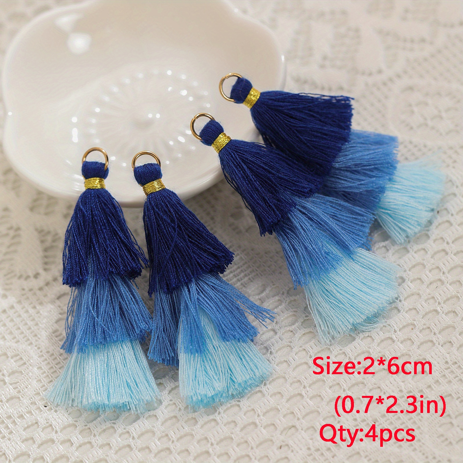 How To Make A Layered Tassel Bag Charm