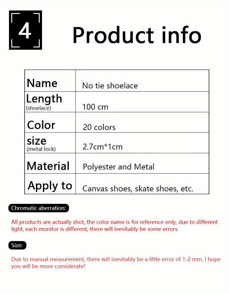 1pair Rhinestone Decor No-tie Shoelaces With Buckle, Polyester Fashionable Accessories For Sneakers