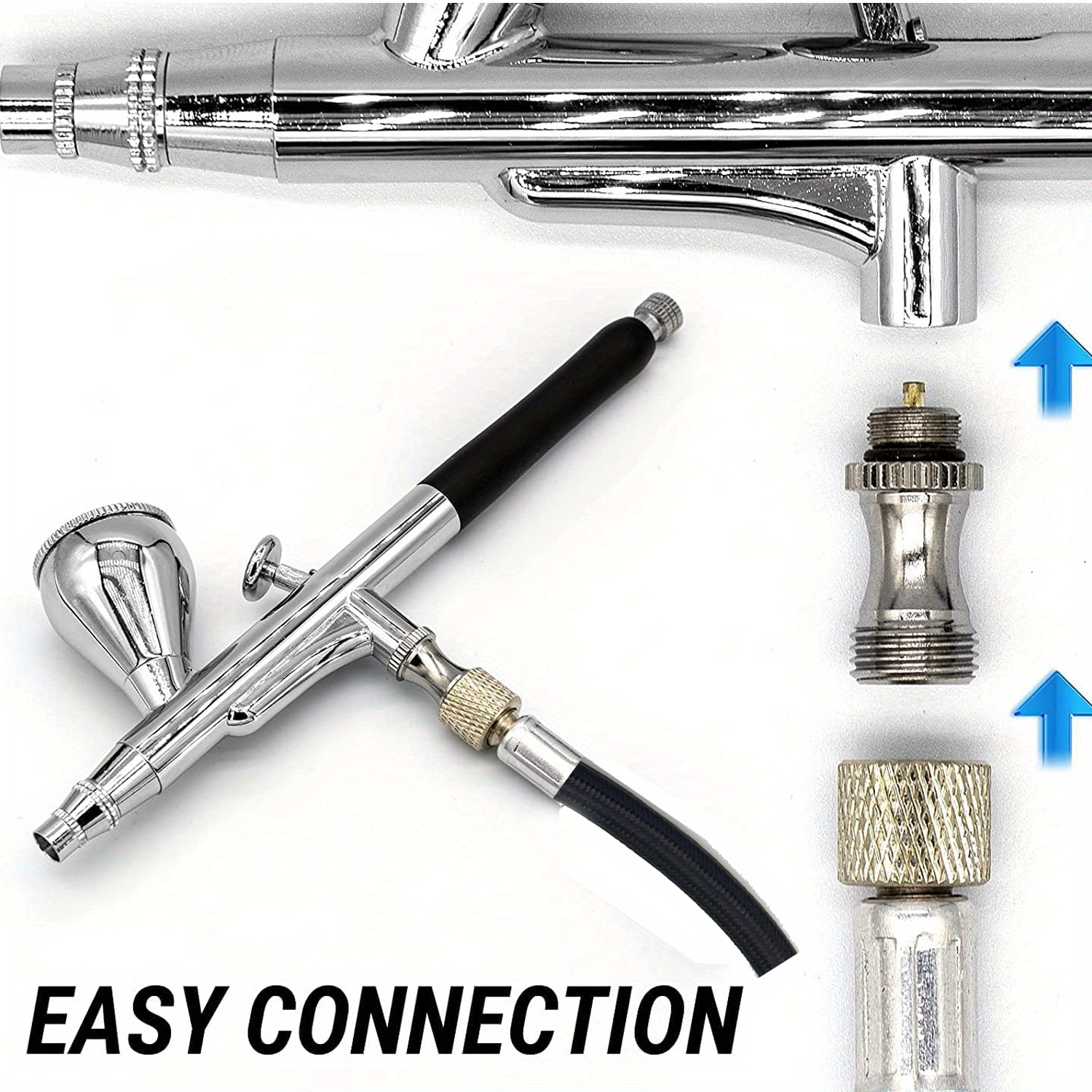 Airbrush Premium 6 Foot Nylon Braided Airbrush Hose Standard Temu