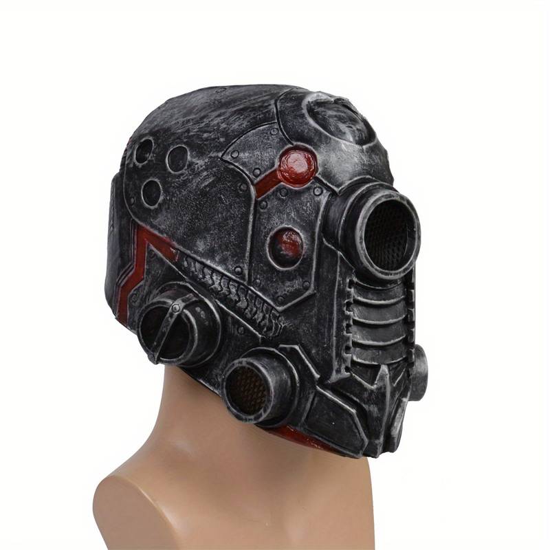 Marikito Punk Mask, Skelett LED Maske, Drei Lichtmodi, Verstellbare Riemen, Ideal Für Cosplay, Partys Und Feste