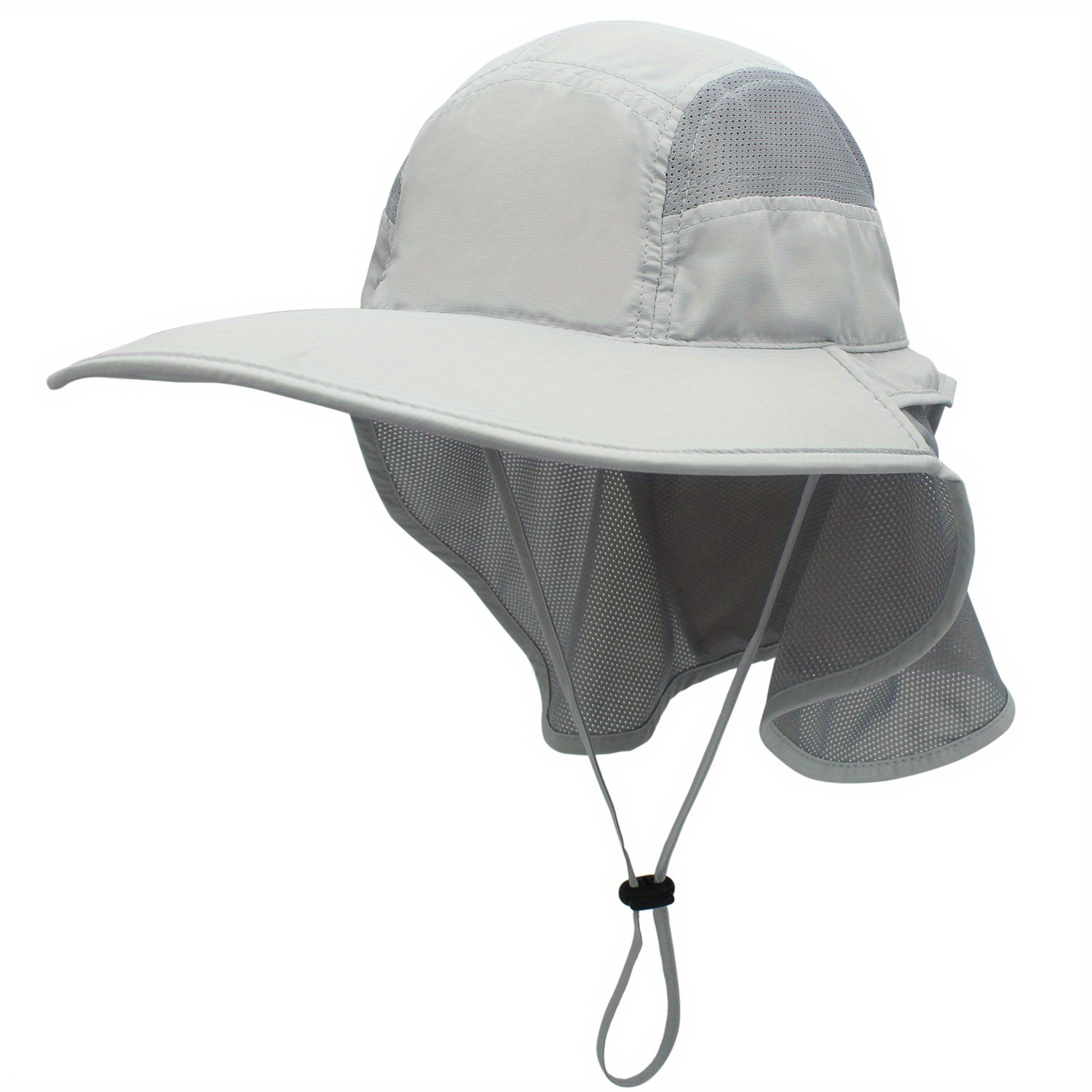 Women's Sun Protection Big Eaves Fisherman Hat Shawl Quick - Temu