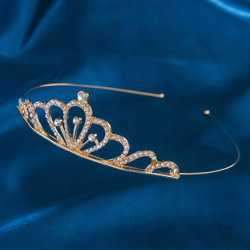 Dropship New Crown Tiara Rhinestone Horse Eye Dot Diamond Princess Crown  Hair Accessories to Sell Online at a Lower Price